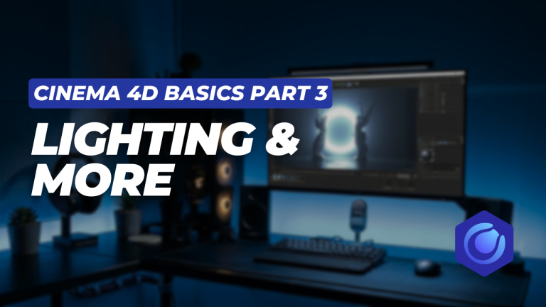 Cinema 4D Basics Part 3 Lighting and More